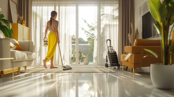 Femme de ménage à domicile : solutions pratiques et abordables